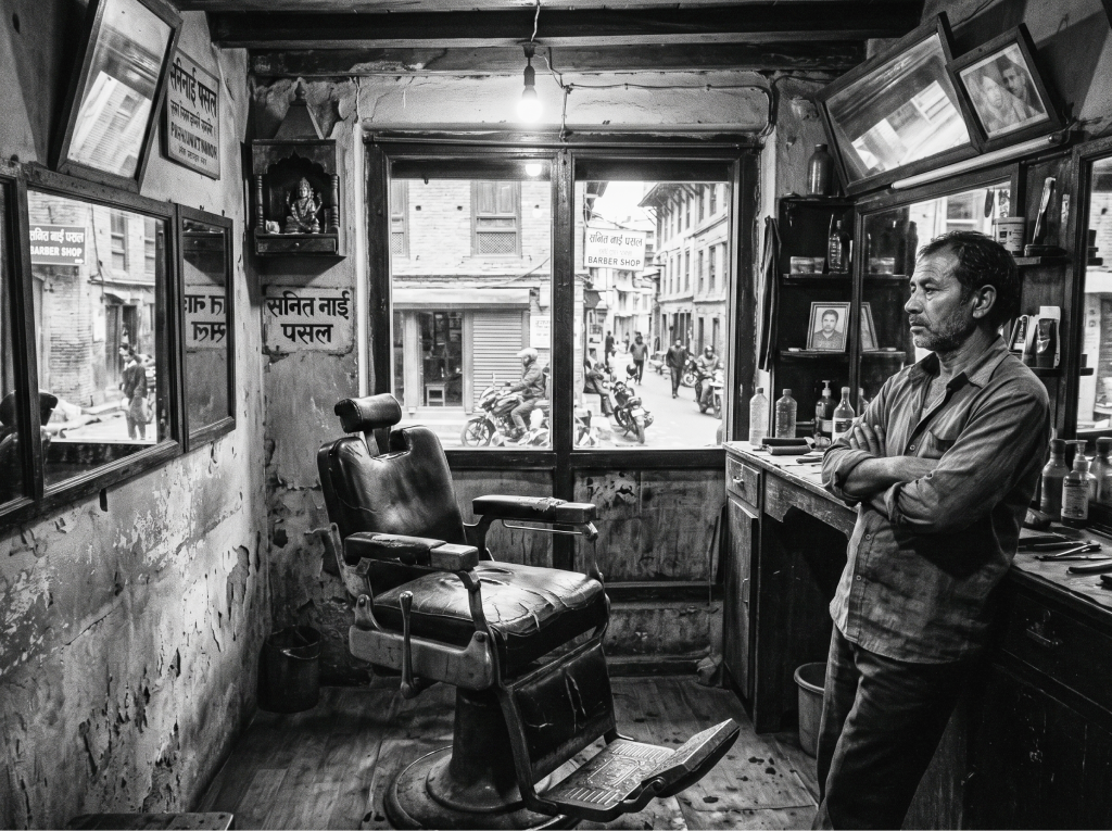 Salon Before